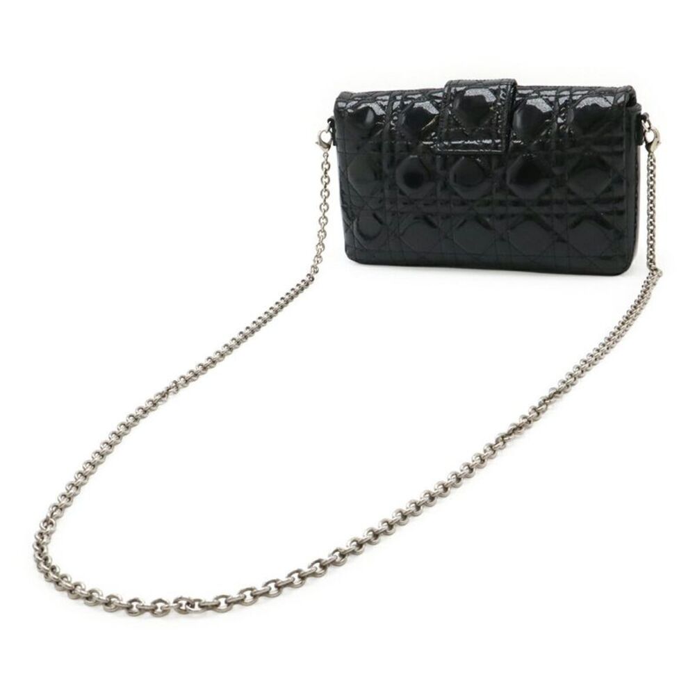 Christian Dior Cannage Patent Leather 2way Chain Shoulder Bag - Picture 2 of 8
